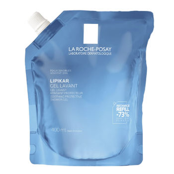 Lipikar Waschgel La Roche-Posay - Öko-Nachfüllpackung von 400 ml