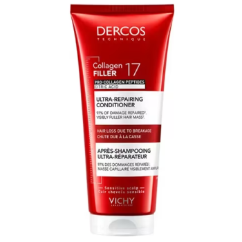 Dercos Collagen 17 Filler Ultra-Reparierende Spülung Vichy - Tube mit 200 ml