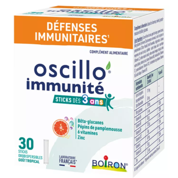 Oscillo Immunität Abwehrkräfte Boiron - Packung mit 30 Sticks