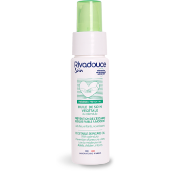 Pflanzliches Pflegeöl zur Vorbeugung von Druckgeschwüren Rivadouce - Pumpflasche 50ml