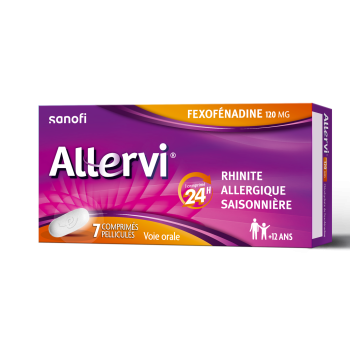 Allervi 120 mg - Packung mit 7 filmbeschichteten Tabletten