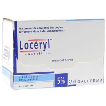 Loceryl 5% medizinischer Nagellack - Flasche mit 2,5 ml
