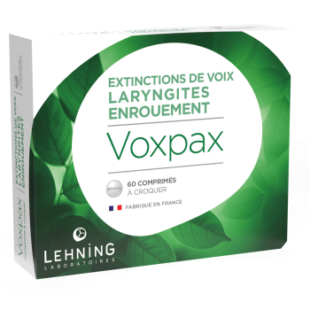 Voxpax Heiserkeit Tabletten Lehning - Packung mit 60 Tabletten