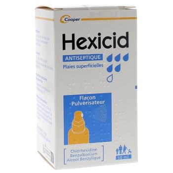Hexicid antiseptische Lösung - Spray von 50 ml