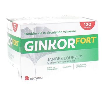 Ginkor fort Kapseln - Packung mit 120 Kapseln