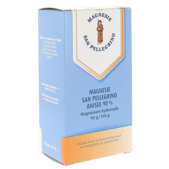 Magnesie San Pellegrino Anis 90% orale Pulver 90g - Flasche mit 90g