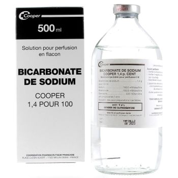 Natriumbicarbonat 1,4% Cooper - Flasche mit 500ml
