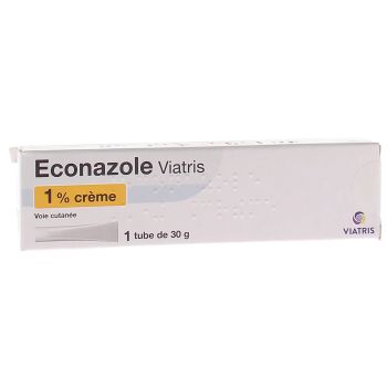 Econazolcreme 1% Viatris - Tube mit 30g