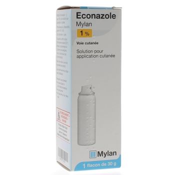 Econazol 1% zur kutanen Anwendung Mylan - 1 Flasche mit 30 g