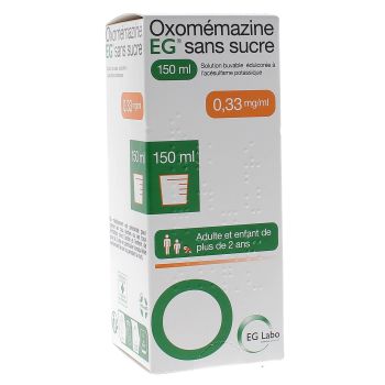 Oxomemazin EG zuckerfreier Hustenstiller EG Labo - Flasche mit 150ml