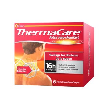 ThermaCare selbstwärmendes Pflaster 16h Nacken Schulter Handgelenk - 6 Pflaster