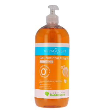 Überfettete Duschgel mit neutralem Duft Dermasens - Pumpflasche 1L