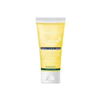 Duschgel mit überfettender Jasminblüte Beauterra - Tube mit 100 ml