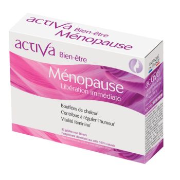 Wohlbefinden Menopause Activa - Packung mit 30 Kapseln