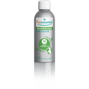 Atembad Dusche mit 19 ätherischen Ölen Puressentiel - Flasche mit 100 ml