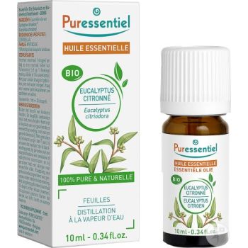 &Auml;therisches &Ouml;l von Zitronen-Eukalyptus Puressentiel - Flasche mit 10ml