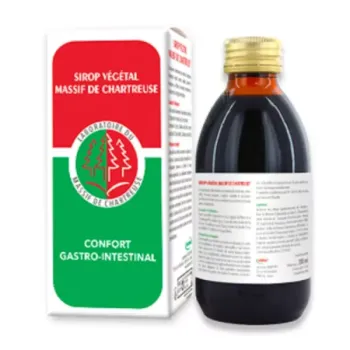 Pflanzen Sirup aus dem Chartreuse-Massiv - Flasche mit 200ml