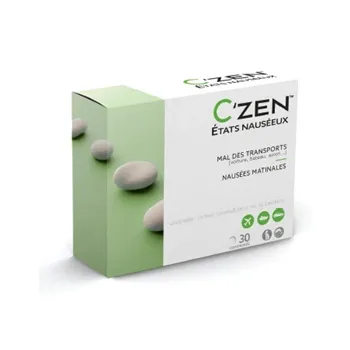 C'Zen Übelkeitszustände Bausch lomb - Packung mit 30 Tabletten