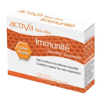 Activa Wohlbefinden Immunität - Packung mit 45 Kapseln