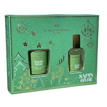 Geschenkset Frostiger Baum Pflanzen & Düfte aus der Provence - Set mit 2 Produkten