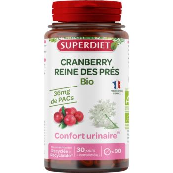Cranberry + Mädesüß BIO Super Diet - Dose mit 90 Kapseln