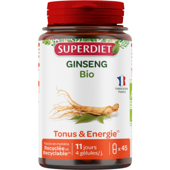 Ginseng bio Super Diet - Packung mit 45 Kapseln