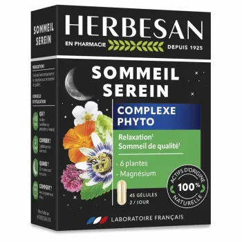 Ruhiger Schlaf Herbesan - Dose mit 45 Kapseln