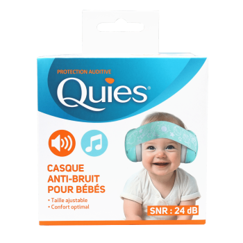 Geräuschunterdrückende Kopfhörer für Babys Quies - ein Kopfhörer
