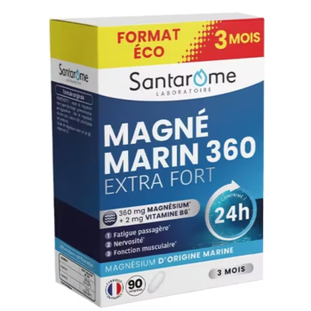 Magnesium marinum 360 extra stark Santarome - Format 3 Monate 90 Tabletten