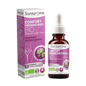 Prämenstrueller Komfort Mazerat aus Knospen Santarome - Flasche 30 ml
