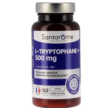 L-Tryptophan+ 500mg Santarome - Dose von 60 Kapseln