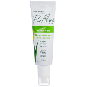 Gel 98% Bio Aloe Vera Pur Aloe - Tube mit 125 ml