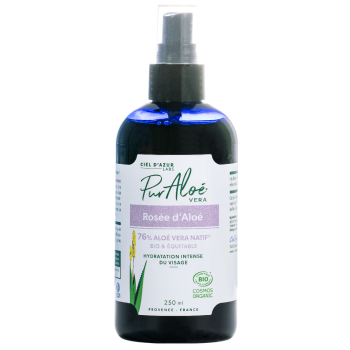 Aloe-Vera-Tonikum 76% Bio-Pur-Aloe - Spray mit 250 ml