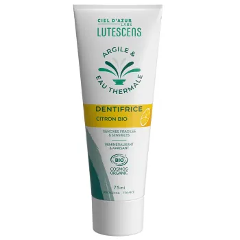 Bio-Zitronen-Zahnpasta Lutescens - 75ml Tube