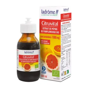 Citruvital Bio Grapefruitkernextrakt Ladrôme - Pipettenflasche 50ml