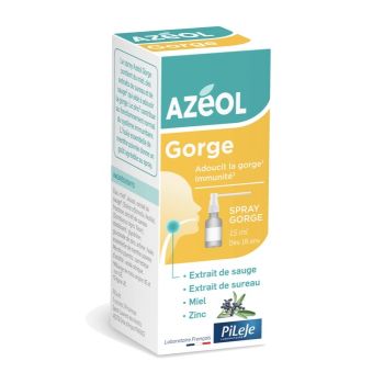 Azéol Spray Halsschmerzen PhytoPrevent - Spray von 15 ml