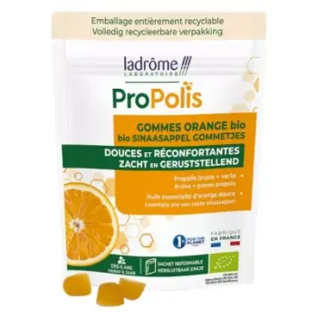 Propolis Gummis Orange Bio Ladrôme - Beutel mit 45g