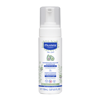 Shampoo-Schaum für Säuglinge Mustela - Flasche mit 150 ml
