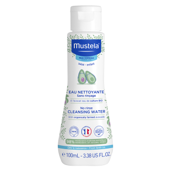Reinigendes Wasser ohne Abspülen Mustela - Flasche 100ml