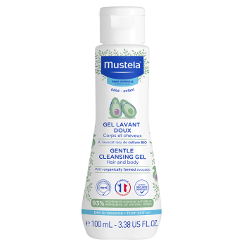 Sanftes Waschgel für Körper und Haare Mustela - Flasche mit 100 ml