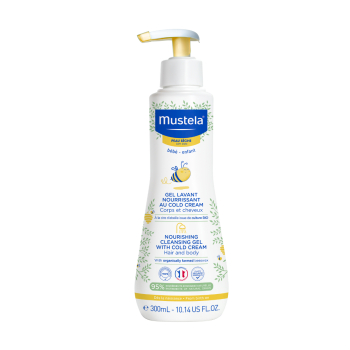 Nährendes Waschgel für Körper und Haare Mustela - Pumpflasche 300 ml