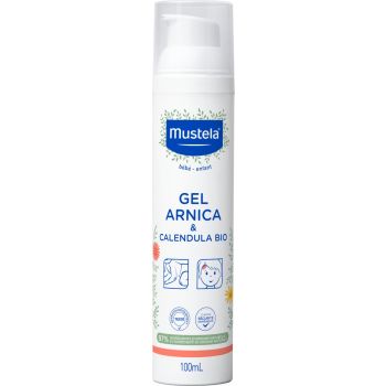 Arnika-Gel für Babys und Kinder mit Bio-Ringelblume von Mustela - 100 ml Flasche