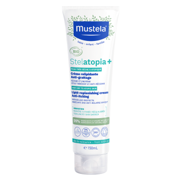Stelatopia+ Bio-Relaunch-Creme gegen Juckreiz Mustela - Tube mit 150 ml
