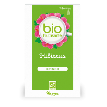 Bio Hibiskus-Drainage-Infusion Vitavea - 20 Beutel