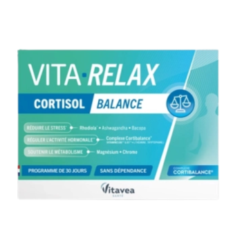 Vita relax cortisol balance Vitavea - Packung mit 30 Kapseln