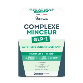 Komplexe Gewichtsreduktion GLP-1 Vitavea - Packung mit 60 Kapseln