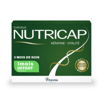 Nutricap Keratin Vitality Vitavea - Packung mit 90 Kapseln