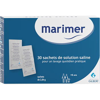 Marimer salzhaltige Lösung für die Nasenspülung - Packung mit 30 Beuteln