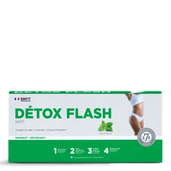 Detox Flash Shot Eafit - Box mit 7 Shots à 30 ml