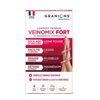 Veinomix forte Venenkomfort Granions - Packung mit 30 Tabletten